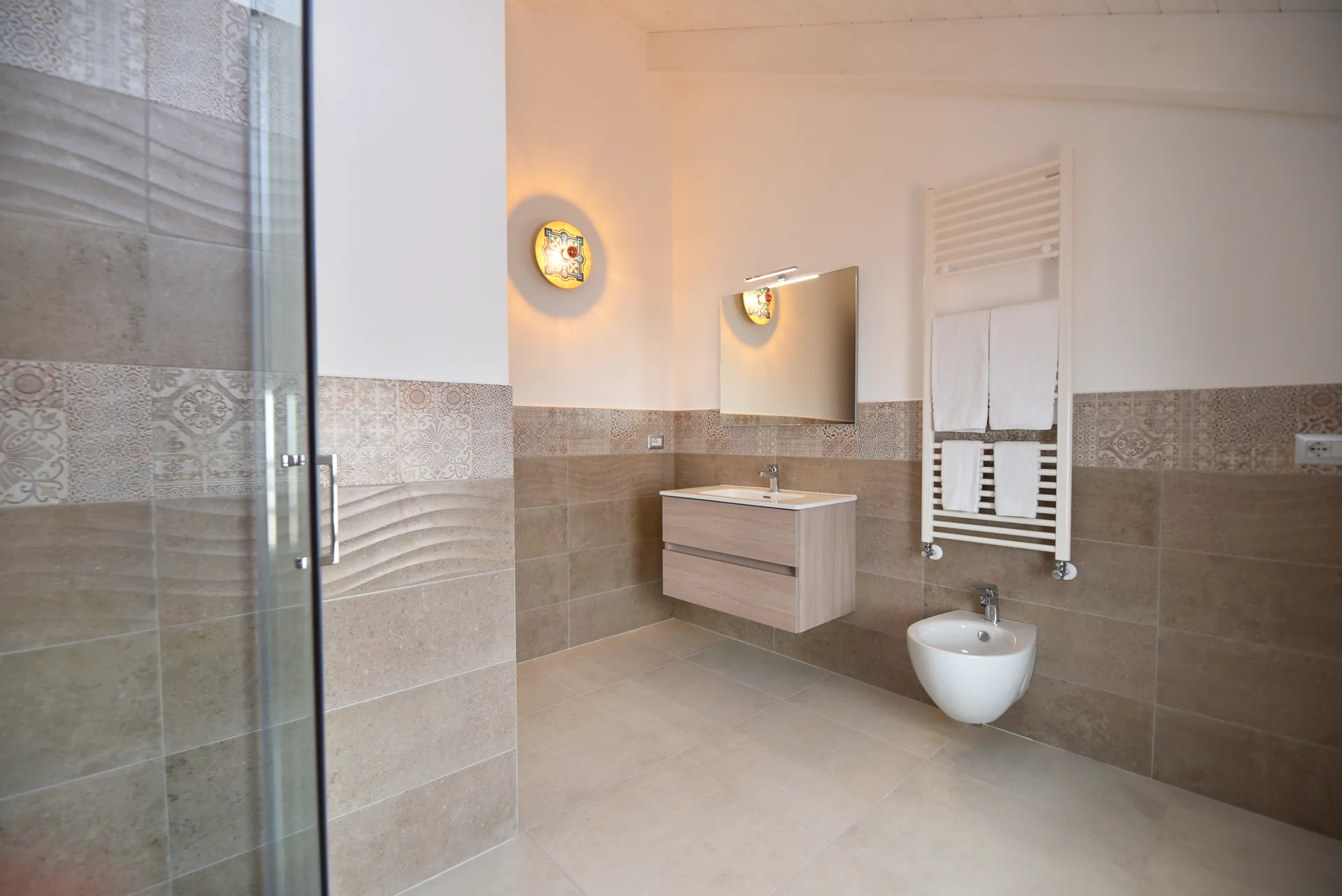 Detalle baño sanitarios
