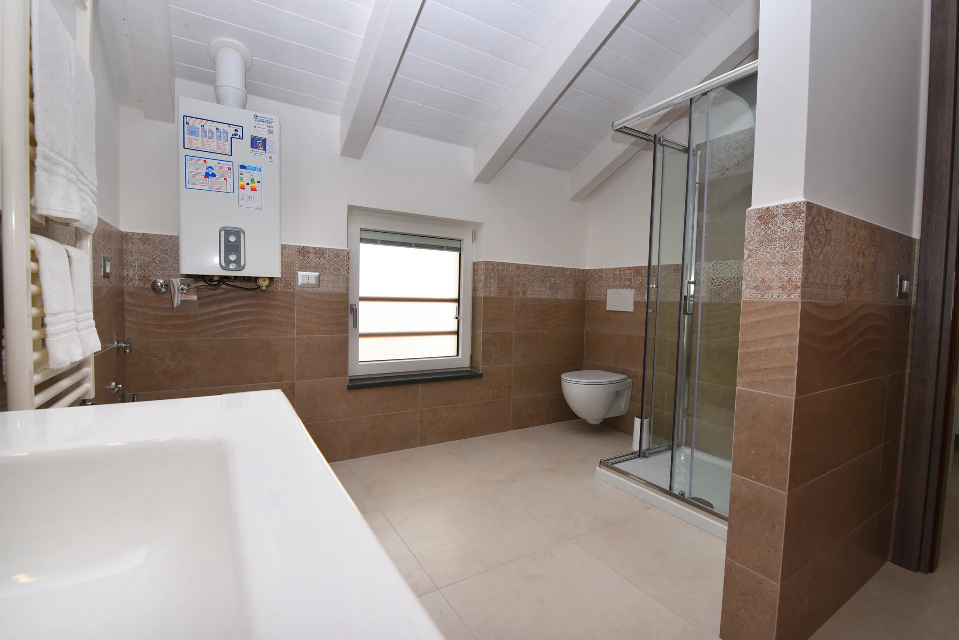 Baño luminoso